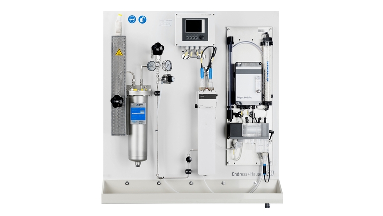 Endress+Hauser的汽水取样分析系统可靠监测工艺用水的水质